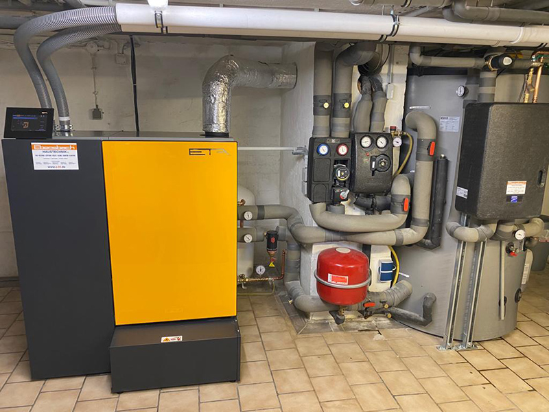 Moderne Pelletanlagentechnik