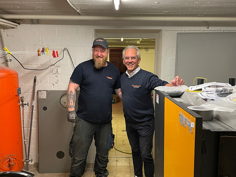 Pelletanlage mit Lager in Sahrendorf